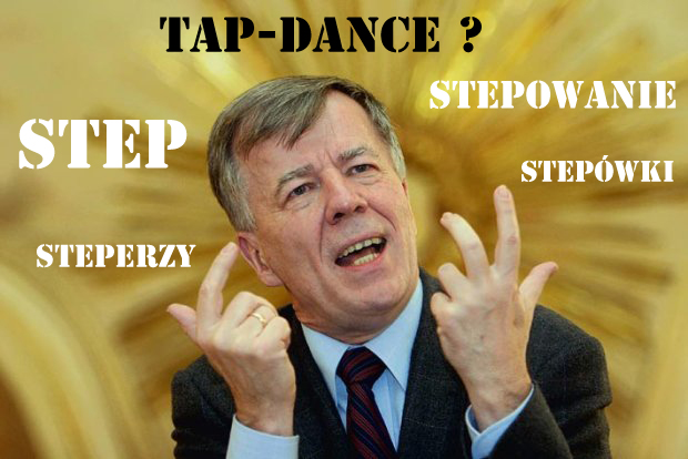 Profesor Miodek o stepowaniu…