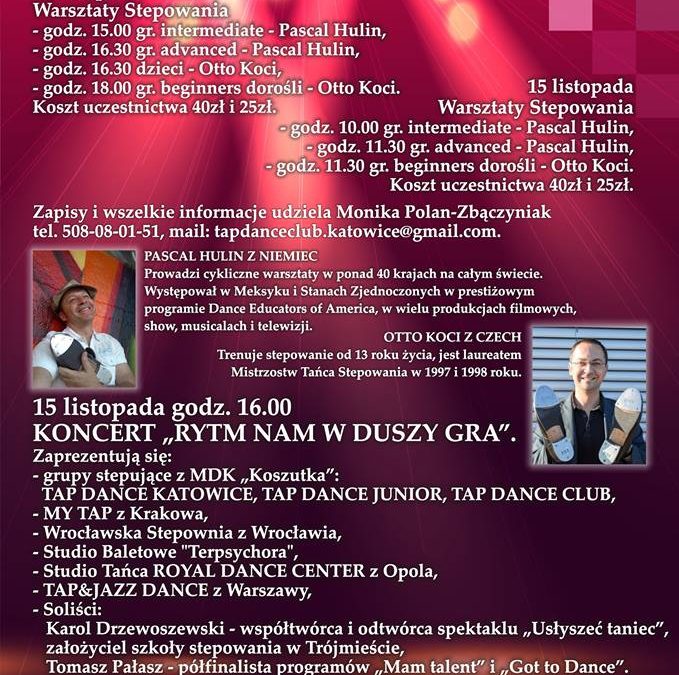 IV Święto Stepowania w Katowicach !