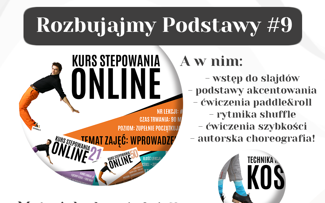 Nowa lekcja kursu stepowania online